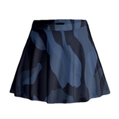 Purple Camo Mini Flare Skirt by kyorashop23