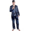 Purple Camo Men s Long Sleeve Satin Pajamas Set View1