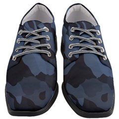 Purple Camo Women Heeled Oxford Shoes by kyorashop23