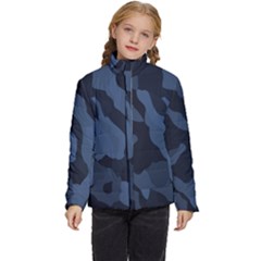 Purple Camo Kids  Puffer Bubble Jacket Coat