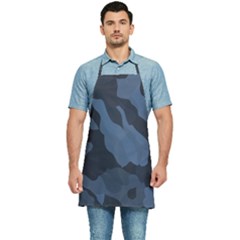 Purple Camo Kitchen Apron by kyorashop23