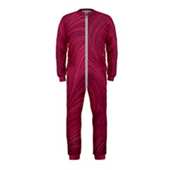 Purple Fabric Texture, Fabric Backgrounds With Lines Onepiece Jumpsuit (kids)