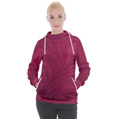 Purple Fabric Texture, Fabric Backgrounds With Lines Women s Hooded Pullover