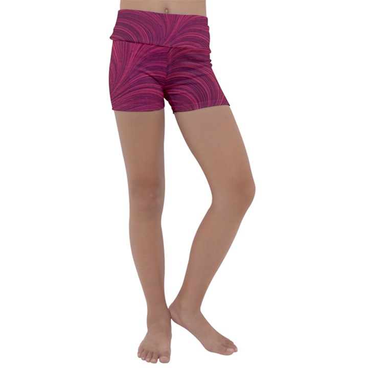 Purple Fabric Texture, Fabric Backgrounds With Lines Kids  Lightweight Velour Yoga Shorts