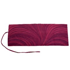 Purple Fabric Texture, Fabric Backgrounds With Lines Roll Up Canvas Pencil Holder (s)