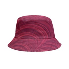 Purple Fabric Texture, Fabric Backgrounds With Lines Inside Out Bucket Hat by kyorashop23