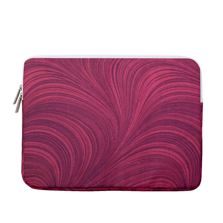 Purple Fabric Texture, Fabric Backgrounds With Lines 13  Vertical Laptop Sleeve Case With Pocket