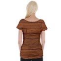 Seamless Wooden Planks Brown Wooden Background Cap Sleeve Top View2