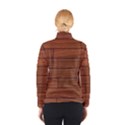 Seamless Wooden Planks Brown Wooden Background Women s Bomber Jacket View2