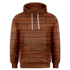 Seamless Wooden Planks Brown Wooden Background Men s Overhead Hoodie