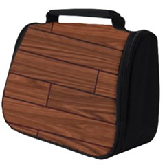 Seamless Wooden Planks Brown Wooden Background Full Print Travel Pouch (big) by kyorashop23