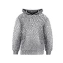 Silver Glitter Texture, Light Creative Background Kids  Pullover Hoodie View1