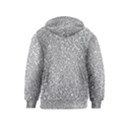 Silver Glitter Texture, Light Creative Background Kids  Pullover Hoodie View2