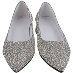 Silver Glitter Texture, Light Creative Background Women s Block Heels  by kyorashop23