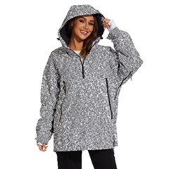 Silver Glitter Texture, Light Creative Background Women s Ski And Snowboard Waterproof Breathable Jacket