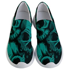 Skulls Women s Lightweight Slip Ons by kyorashop23