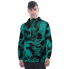 Skulls Men s Front Pocket Pullover Windbreaker