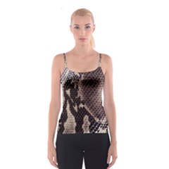 Snake Skin, Reptile Skin, Snake Skin Textures, Brown Snake Spaghetti Strap Top