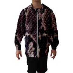 Snake Skin, Reptile Skin, Snake Skin Textures, Brown Snake Kids  Hooded Windbreaker