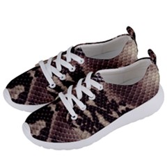 Snake Skin, Reptile Skin, Snake Skin Textures, Brown Snake Women s Lightweight Sports Shoes by kyorashop23