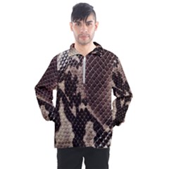 Snake Skin, Reptile Skin, Snake Skin Textures, Brown Snake Men s Half Zip Pullover