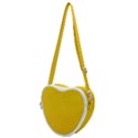 Yellow Lego Texture, Macro, Yellow Dots Background Heart Shoulder Bag View1