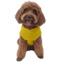 Yellow Lego Texture, Macro, Yellow Dots Background Dog Sweater View1