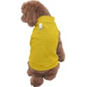 Yellow Lego Texture, Macro, Yellow Dots Background Dog Sweater View2