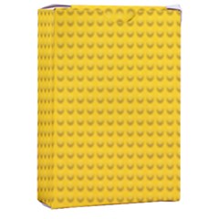 Yellow Lego Texture, Macro, Yellow Dots Background Playing Cards Single Design (rectangle) With Custom Box