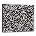 Zebra Skin, Vector Textures, White Black Background Canvas 24  x 20  (Stretched) View1