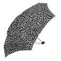 Zebra Skin, Vector Textures, White Black Background Mini Folding Umbrellas View2