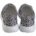 Zebra Skin, Vector Textures, White Black Background Women s Lightweight Slip Ons View4