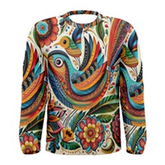 Madhubani Art A Men s Long Sleeve T-shirt