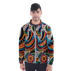 Madhubani Art A Men s Windbreaker