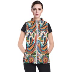 Madhubani Art A Women s Puffer Vest