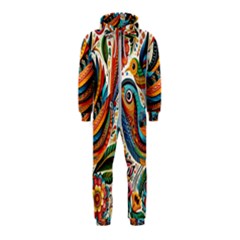 Madhubani Art A Hooded Jumpsuit (kids)