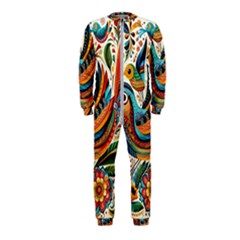 Madhubani Art A Onepiece Jumpsuit (kids)