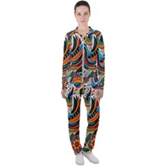 Madhubani Art A Casual Jacket And Pants Set