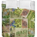 Garden Sanctuary Photo Collage Print Duvet Cover Double Side (King Size) View1