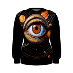 Eye Of The Universe (ai) Women s Sweatshirt