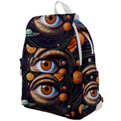 Eye Of The Universe (ai) Top Flap Backpack by dflcprintsclothing