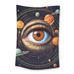 Eye Of The Universe (ai) Small Tapestry by dflcprintsclothing