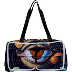 Eye Of The Universe (ai) Multi Function Bag by dflcprintsclothing