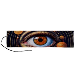 Eye Of The Universe (ai) Roll Up Canvas Pencil Holder (l) by dflcprintsclothing