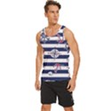 Seamless Marine Pattern Men s Wide Collar Tank Top View2