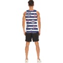 Seamless Marine Pattern Men s Wide Collar Tank Top View4