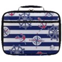 Seamless Marine Pattern Full Print Lunch Bag View1