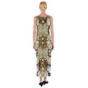 Opulent Essence Print Fitted Maxi Dress View2