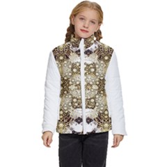 Opulent Essence Print Kids  Puffer Bubble Jacket Coat by dflcprintsclothing