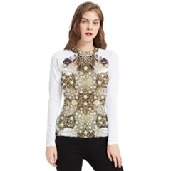 Opulent Essence Print Women s Long Sleeve Rash Guard by dflcprintsclothing